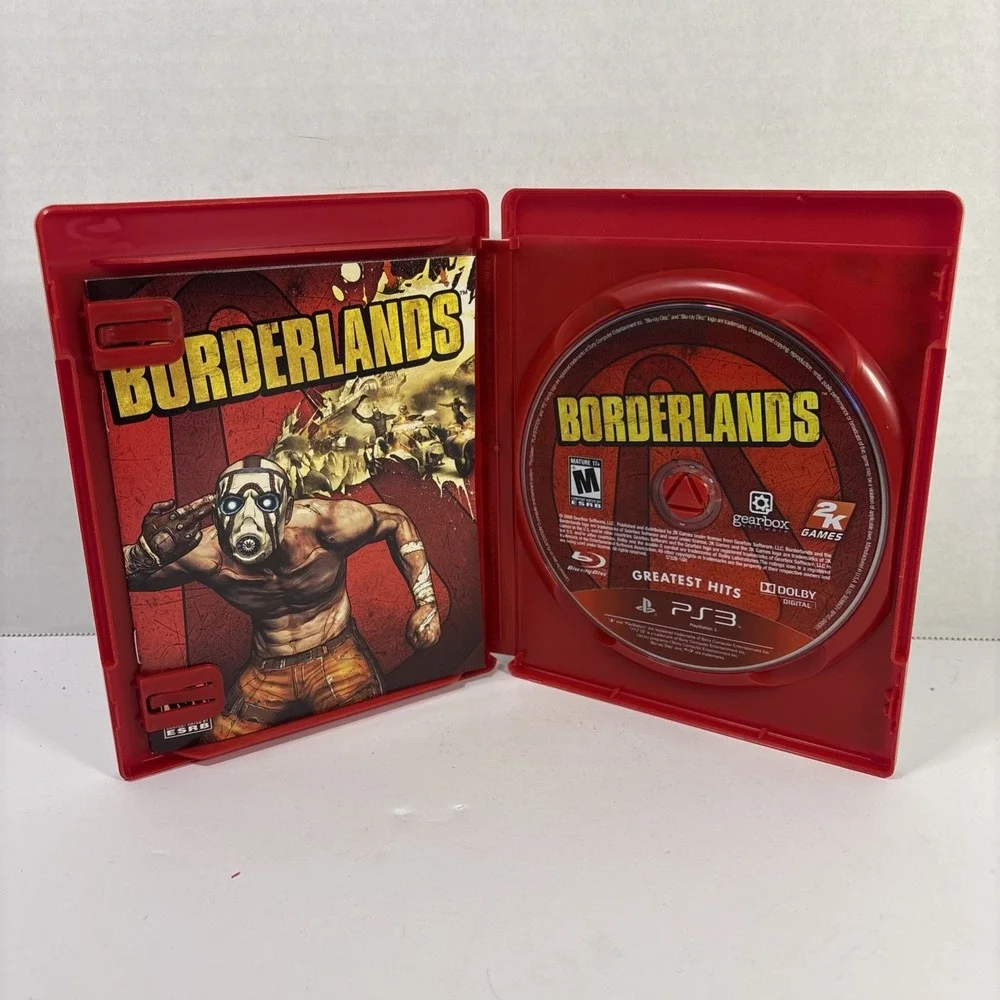 Borderlands Greatest Hits Sony PlayStation 3 PS3 2009 Complete CIB 2K Games
